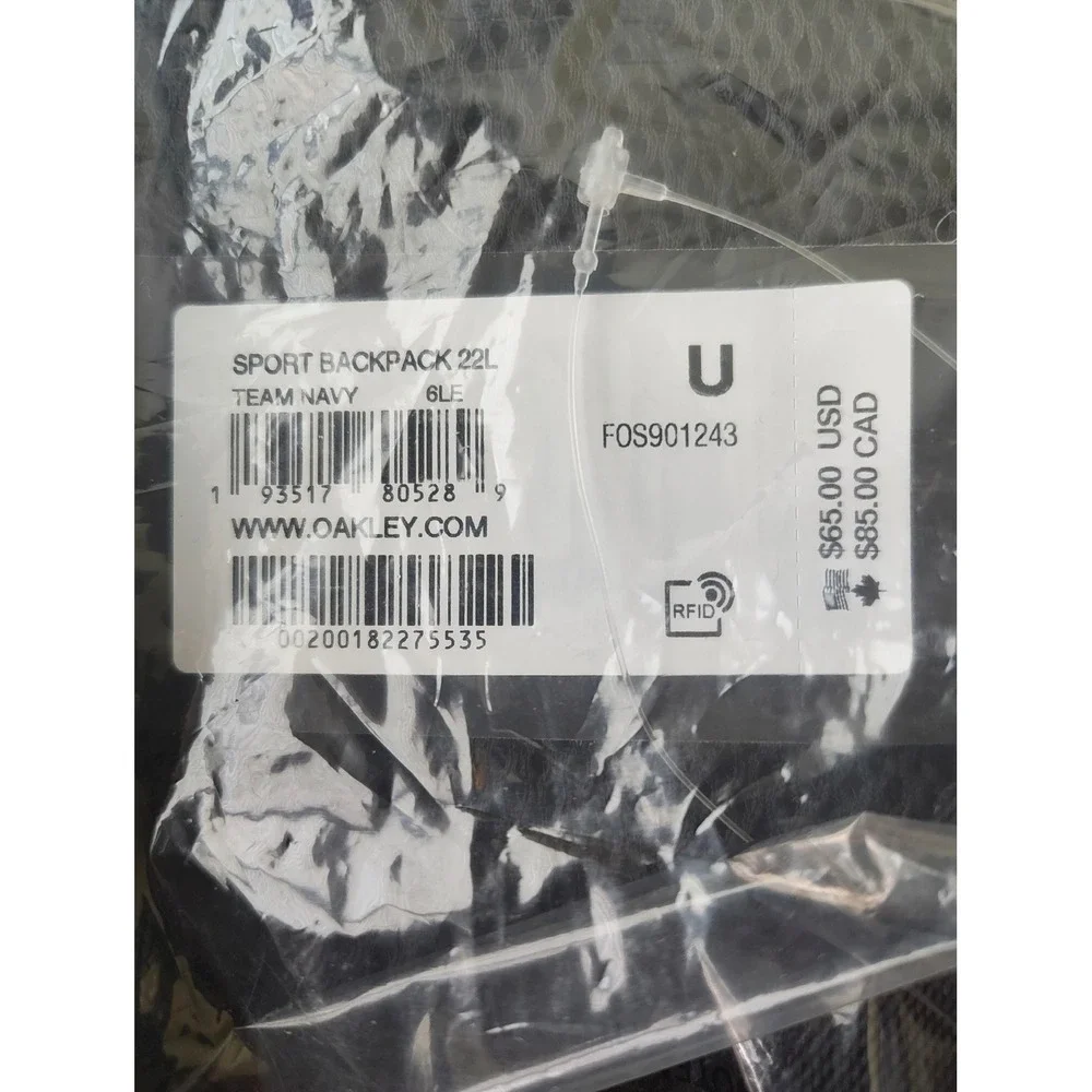 Oakley Sport Backpack 22L Team Navy One Size‎ New With Tags